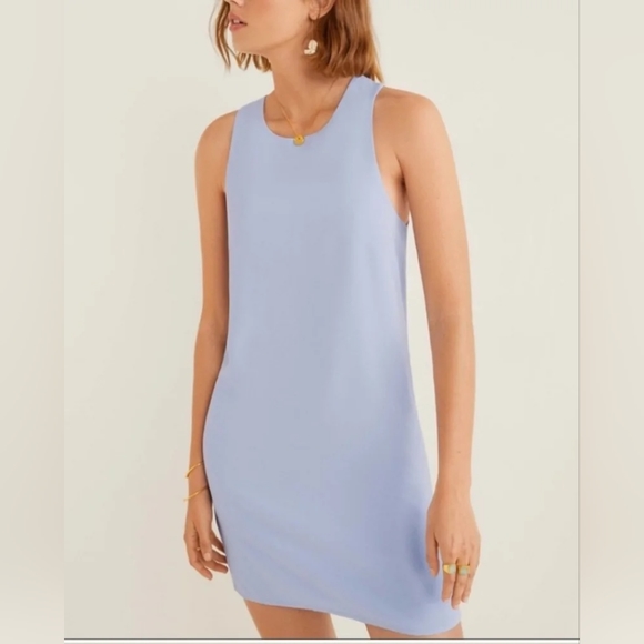 Mango twisted back dress - Picture 2 of 10